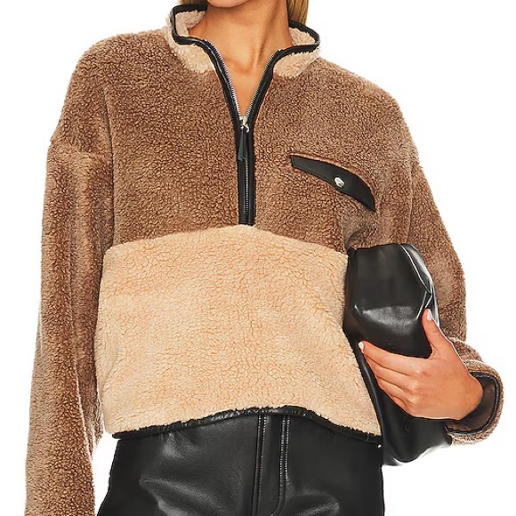 Anine Bing Royce Quarter Zip - Picture 2 of 2